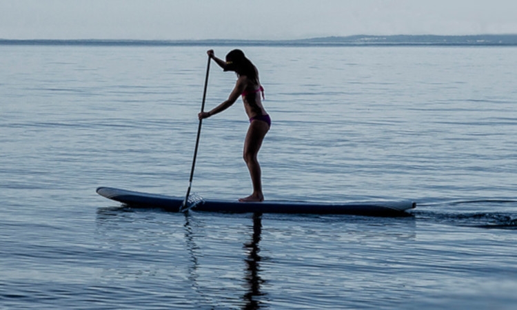 Beginner Stand Up Paddle Instruction