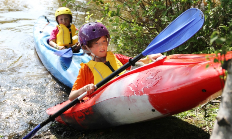 Canoeing Birthday Party Brighton Sussex